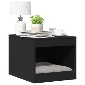 Mueble arenero para gatos madera ingeniería negro 47x59x42 cm en Mobiliario para gatos | Comprar online en Foru.es