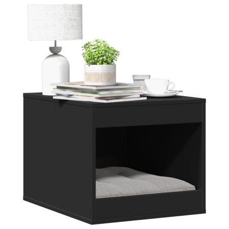 Mueble arenero para gatos madera ingeniería negro 47x59x42 cm en Mobiliario para gatos | Comprar online en Foru.es