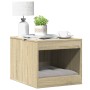 Mueble arenero para gatos madera roble Sonoma 47x59x42 cm en Mobiliario para gatos | Comprar online en Foru.es