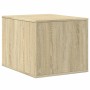 Mueble arenero para gatos madera roble Sonoma 47x59x42 cm en Mobiliario para gatos | Comprar online en Foru.es