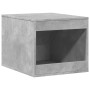 Mueble arenero de gatos madera gris hormigón 47x59x42 cm en Mobiliario para gatos | Comprar online en Foru.es