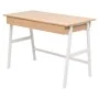 Escritorio 110x55x75 cm color roble y blanco de vidaXL, Escritorios - Ref: Foro24-245722, Precio: 100,54 €, Descuento: %