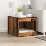 Mueble arenero de gatos madera ingeniería envejecida 47x59x42cm en Mobiliario para gatos | Comprar online en Foru.es