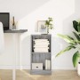 Estantería de madera de ingeniería gris Sonoma 40x24x76 cm en Librerías y estanterías | Comprar online en Foru.es