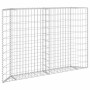 Arriate de gaviones de trapecio acero galvanizado 150x20x100 cm en Macetas y jardineras | Comprar online en Foru.es