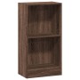 Estantería madera de ingeniería marrón roble 40x24x76 cm en Librerías y estanterías | Comprar online en Foru.es