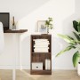 Estantería madera de ingeniería marrón roble 40x24x76 cm en Librerías y estanterías | Comprar online en Foru.es