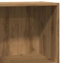 Estantería de madera de ingeniería roble artesanal 40x24x76 cm en Librerías y estanterías | Comprar online en Foru.es