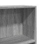 Estantería de madera de ingeniería gris Sonoma 40x24x109 cm en Librerías y estanterías | Comprar online en Foru.es