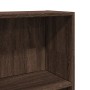 Estantería de madera de ingeniería marrón roble 40x24x109 cm en Librerías y estanterías | Comprar online en Foru.es