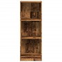 Estantería madera de ingeniería color envejecido 40x24x109 cm en Librerías y estanterías | Comprar online en Foru.es