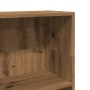 Estantería de madera de ingeniería roble artesano 40x24x109 cm en Librerías y estanterías | Comprar online en Foru.es