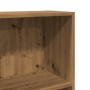 Estantería de madera de ingeniería roble artesano 40x24x143 cm en Librerías y estanterías | Comprar online en Foru.es