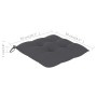 Silla mecedora de madera maciza teca con cojín gris antracita de vidaXL, Sillas de jardín - Ref: Foro24-3062772, Precio: 165,...