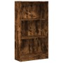 Estantería madera de ingeniería roble ahumado 60x24x109 cm en Librerías y estanterías | Comprar online en Foru.es