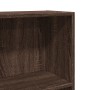 Estantería de madera de ingeniería marrón roble 60x24x109 cm en Librerías y estanterías | Comprar online en Foru.es