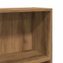 Estantería de madera de ingeniería roble artesano 60x24x109 cm en Librerías y estanterías | Comprar online en Foru.es