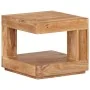 Mesa de centro de madera maciza de acacia 45x45x40 cm de vidaXL, Mesas de centro - Ref: Foro24-320200, Precio: 119,06 €, Desc...