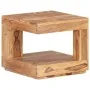Mesa de centro de madera maciza de acacia 45x45x40 cm de vidaXL, Mesas de centro - Ref: Foro24-320200, Precio: 119,06 €, Desc...