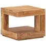 Mesa de centro de madera maciza de acacia 45x45x40 cm de vidaXL, Mesas de centro - Ref: Foro24-320200, Precio: 119,06 €, Desc...