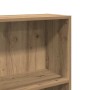 Estantería de madera de ingeniería roble artesanal 60x24x143 cm en Librerías y estanterías | Comprar online en Foru.es