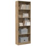 Librería Artisan Roble 60x24x176 cm Madera de ingeniería en Librerías y estanterías | Comprar online en Foru.es