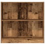 Estantería madera de ingeniería color envejecido 80x24x76 cm en Librerías y estanterías | Comprar online en Foru.es