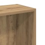 Estantería de madera de ingeniería roble artesanal 80x24x76 cm en Librerías y estanterías | Comprar online en Foru.es