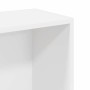 Estantería de madera de ingeniería blanca 80x24x109 cm en Librerías y estanterías | Comprar online en Foru.es