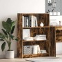 Estantería madera de ingeniería roble ahumado 80x24x109 cm en Librerías y estanterías | Comprar online en Foru.es