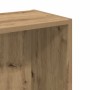 Estantería de madera de ingeniería roble artesanal 80x24x109 cm en Librerías y estanterías | Comprar online en Foru.es