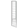 Arriate de gaviones de trapecio acero galvanizado 150x20x100 cm en Macetas y jardineras | Comprar online en Foru.es