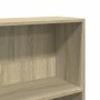 Estantería de madera de ingeniería roble Sonoma 80x24x143 cm en Librerías y estanterías | Comprar online en Foru.es