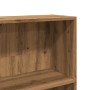 Estantería de madera de ingeniería roble artesanal 80x24x143 cm en Librerías y estanterías | Comprar online en Foru.es