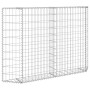 Arriate de gaviones de trapecio acero galvanizado 150x20x100 cm en Macetas y jardineras | Comprar online en Foru.es