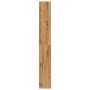 Estantería de madera de ingeniería roble artesanal 80x24x176 cm en Librerías y estanterías | Comprar online en Foru.es