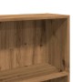 Estantería de madera de ingeniería roble artesanal 80x24x176 cm en Librerías y estanterías | Comprar online en Foru.es