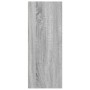 Estantería de madera de ingeniería gris Sonoma 40x30x77 cm en Librerías y estanterías | Comprar online en Foru.es