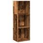 Estantería madera de ingeniería color envejecido 40x30x114 cm en Librerías y estanterías | Comprar online en Foru.es