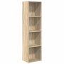 Estantería de madera de ingeniería roble Sonoma 40x30x152 cm en Librerías y estanterías | Comprar online en Foru.es