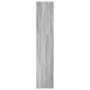 Estantería de madera de ingeniería gris Sonoma 40x30x152 cm en Librerías y estanterías | Comprar online en Foru.es
