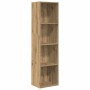 Estantería de madera de ingeniería roble artisian 40x30x152 cm en Librerías y estanterías | Comprar online en Foru.es