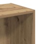Estantería de madera de ingeniería roble artisian 40x30x152 cm en Librerías y estanterías | Comprar online en Foru.es