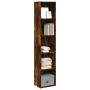 Estantería madera de ingeniería roble ahumado 40x30x189 cm en Librerías y estanterías | Comprar online en Foru.es