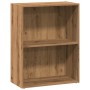 Estantería de madera de ingeniería roble artisian 60x30x77 cm en Librerías y estanterías | Comprar online en Foru.es