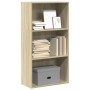 Estantería de madera de ingeniería roble Sonoma 60x30x114 cm en Librerías y estanterías | Comprar online en Foru.es