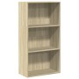Estantería de madera de ingeniería roble Sonoma 60x30x114 cm en Librerías y estanterías | Comprar online en Foru.es