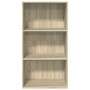 Estantería de madera de ingeniería roble Sonoma 60x30x114 cm en Librerías y estanterías | Comprar online en Foru.es