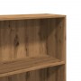 Estantería de madera de ingeniería roble artisian 60x30x152 cm en Librerías y estanterías | Comprar online en Foru.es