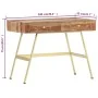 Escritorio con cajones madera maciza de sheesham 100x55x75 cm de vidaXL, Escritorios - Ref: Foro24-286151, Precio: 183,40 €, ...